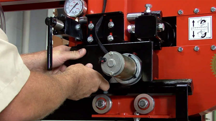 How To Adjust Your Blade Guide Arm WoodMizer USA